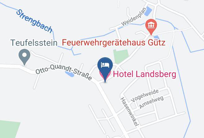Saalekreis - Hotel Landsberg Maps