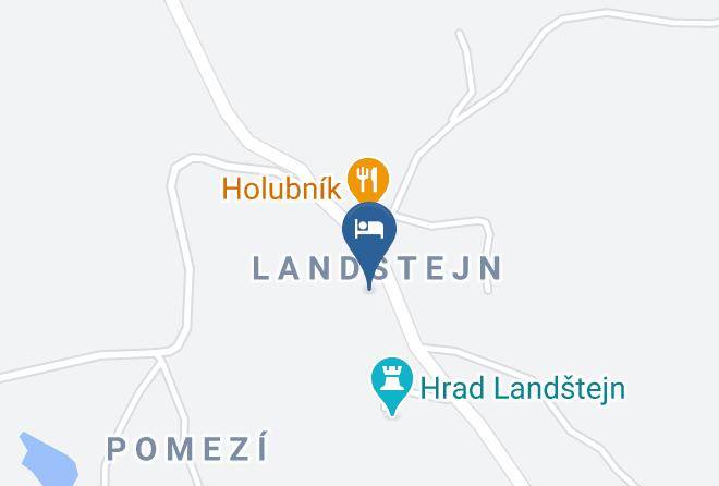 Jindrichuv Hradec - Hotel Landstejnsky Dvur Maps