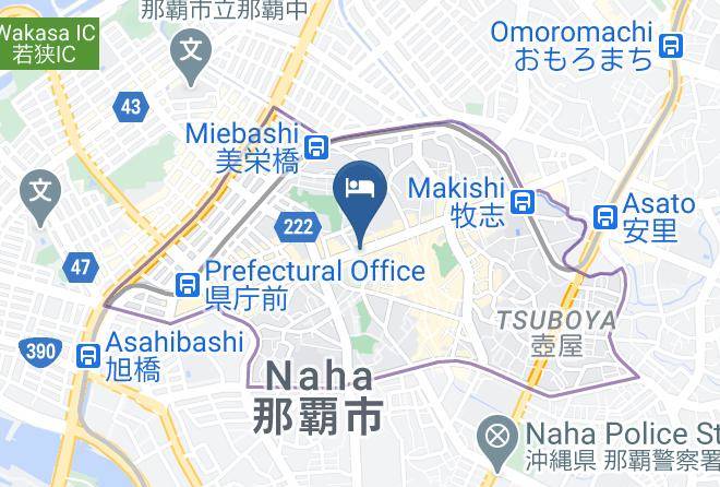 Naha City - Hotel Lantana Naha Kokusai St Maps