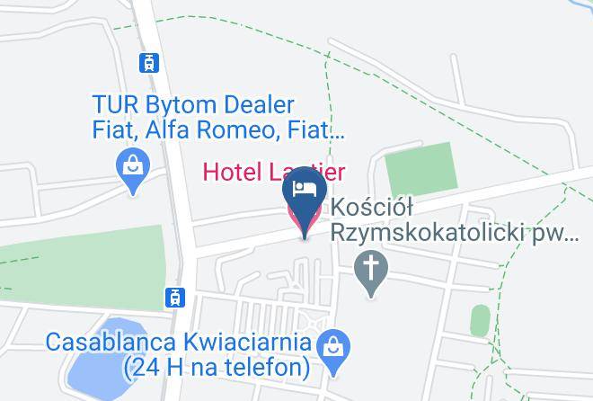 Bytom - Hotel Lantier Maps