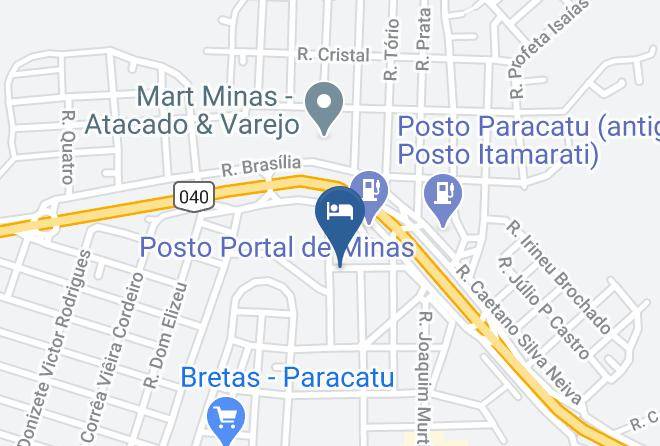 Paracatu - Hotel Lanusse Maps