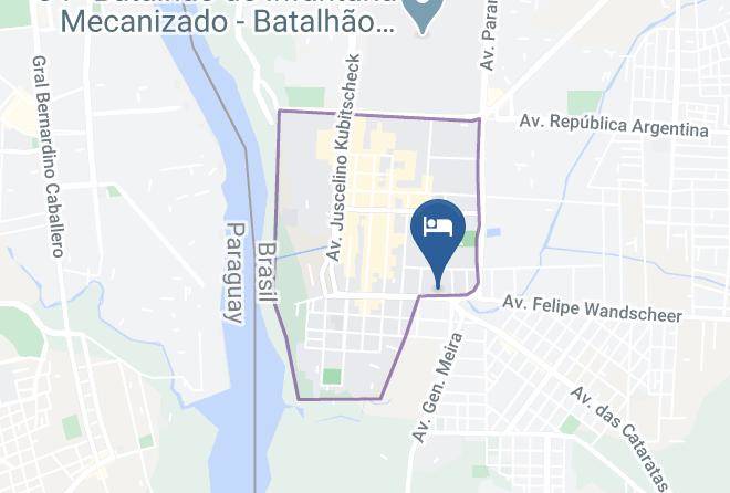 Foz Do Iguacu - Hotel Lanville Maps