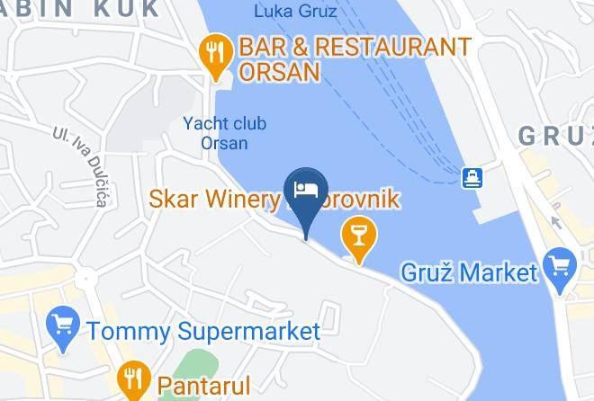Dubrovnik - Hotel Lapad Maps