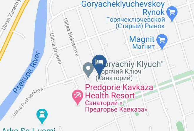 Goryachiy Klyuch - Hotel Lapis Maps