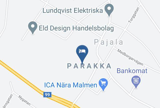 Pajala - Hotel Lapland & Restaurang Bykrogen Maps