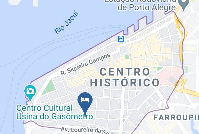 Porto Alegre - Hotel Lar Residence Maps