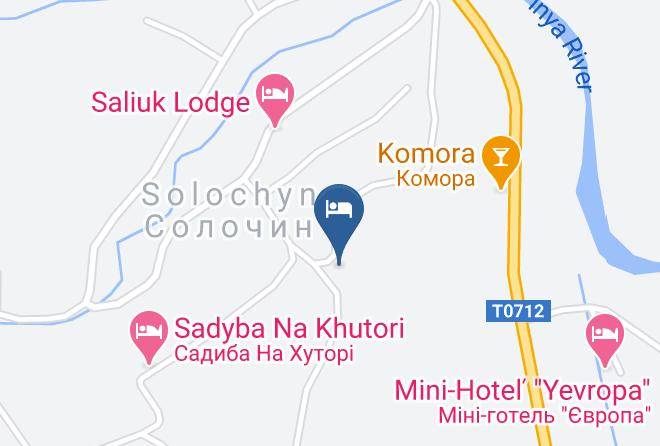 Svaliava Raion - Hotel Lara Maps