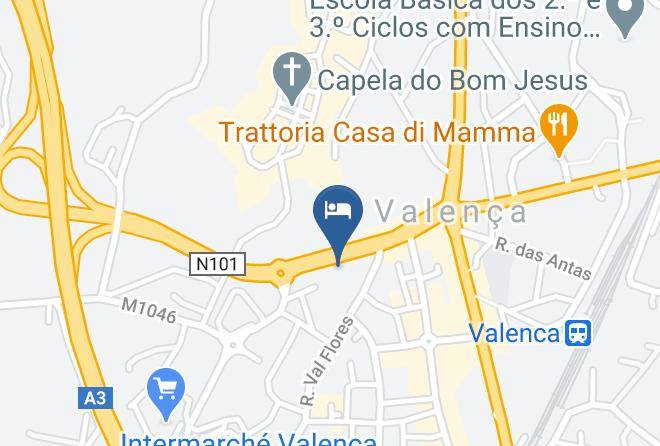 Valenca - Hotel Lara Maps