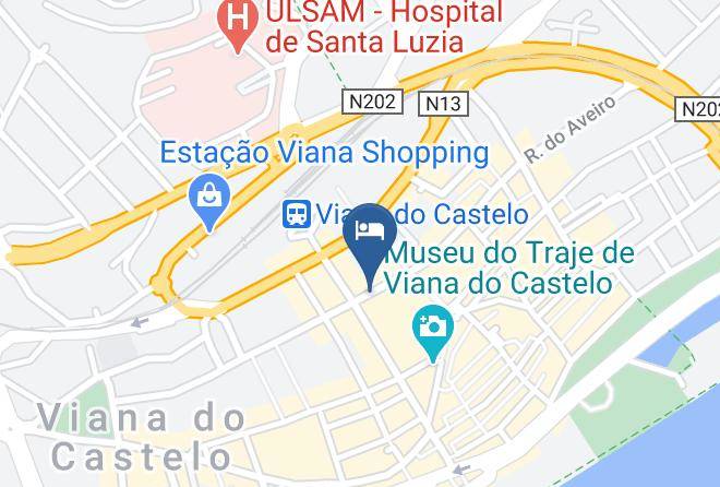 Santa Maria Maior - Hotel Laranjeira Maps
