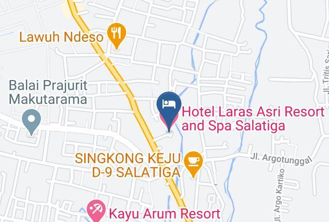 Salatiga - Hotel Laras Asri Resort And Spa Salatiga Maps