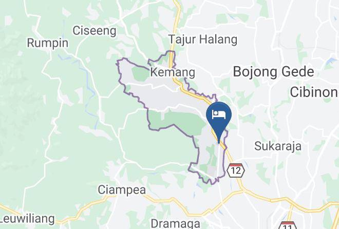 Bogor Regency - Hotel Laras Hati Maps