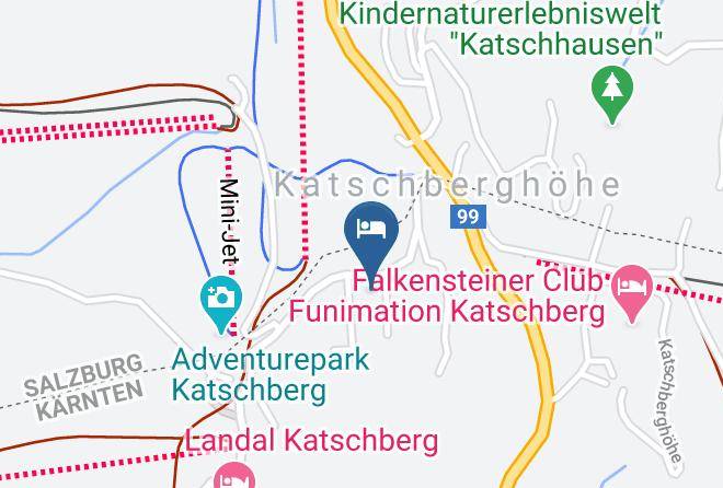 Spittal An Der Drau - Hotel Larchenhof Am Katschberg Maps
