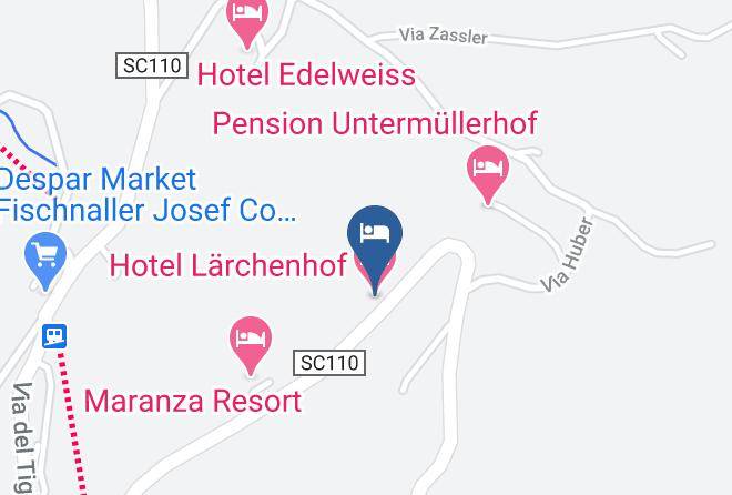 Bolzano - Hotel Larchenhof Maps
