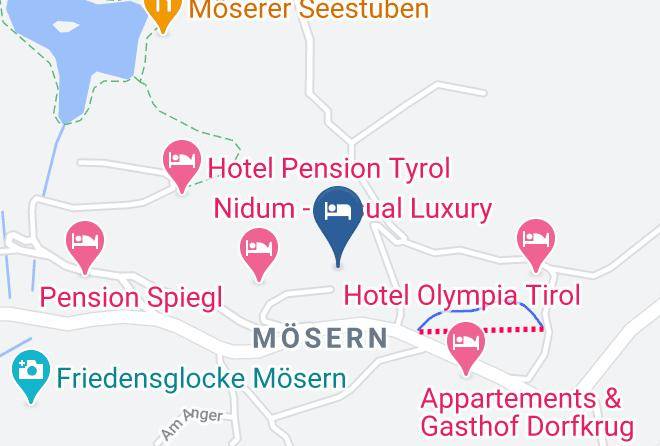 Innsbruck Land - Hotel Larchenhof Natur Maps