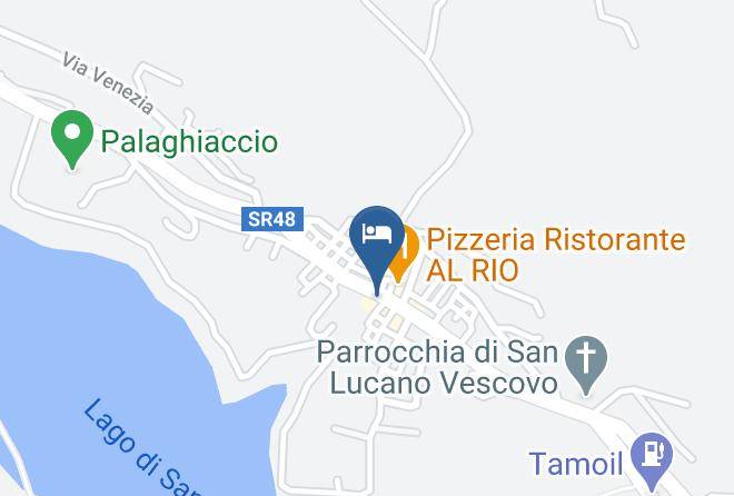 Belluno - Albergo Larese Maps