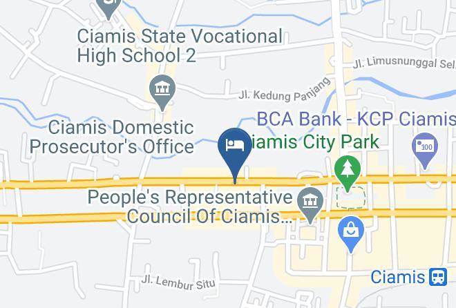 Ciamis Regency - Hotel Larissa Maps