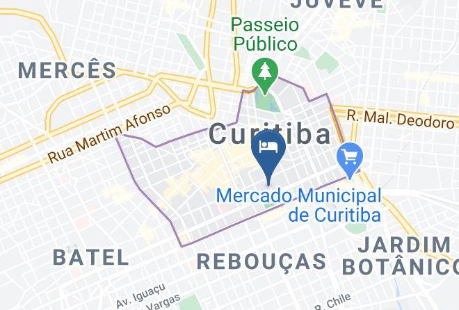 Curitiba - Hotel Laron Maps