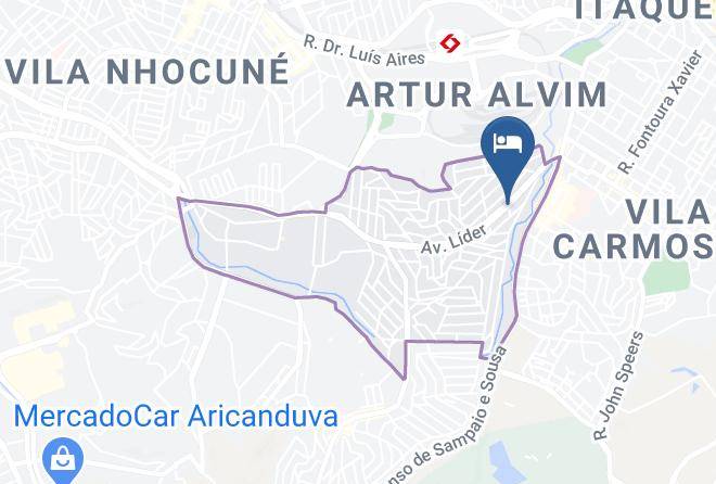 Sao Paulo Cidade Lider - Hotel Lartaquerao Maps