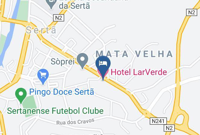 Serta - Hotel Larverde Maps