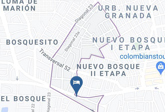 Cartagena De Indias - Hotel Las Acacias Maps