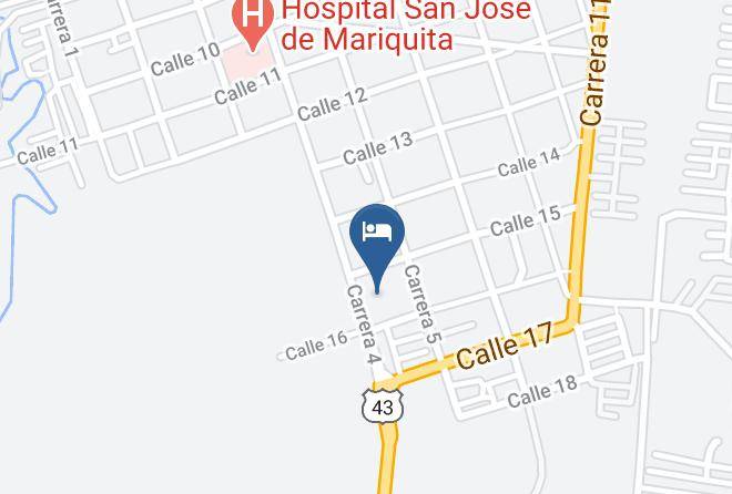 Mariquita - Hotel Las Acacias Maps