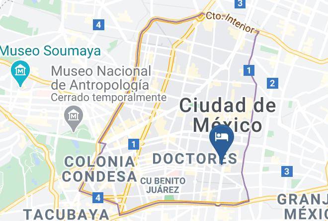 Cuauhtemoc - Hotel Las Americas Maps