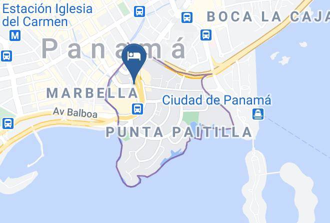 San Francisco - Hotel Las Americas Golden Tower Panama Maps