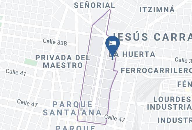 Merida - Hotel Las Americas Merida Maps