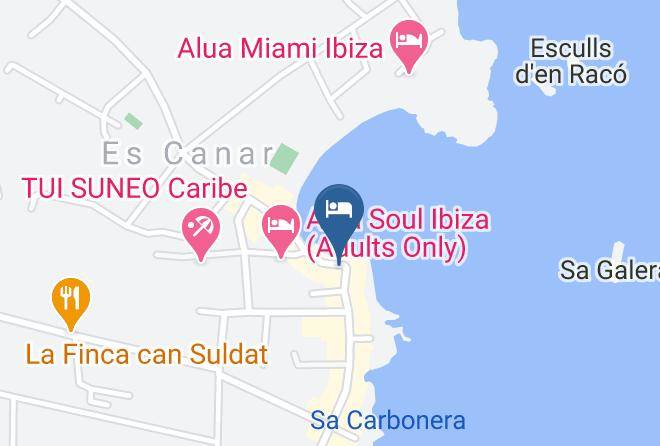Baleares - Hotel Boutique Las Arenas Maps