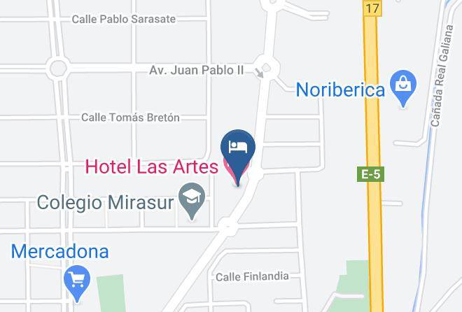 Madrid - Las Artes Maps