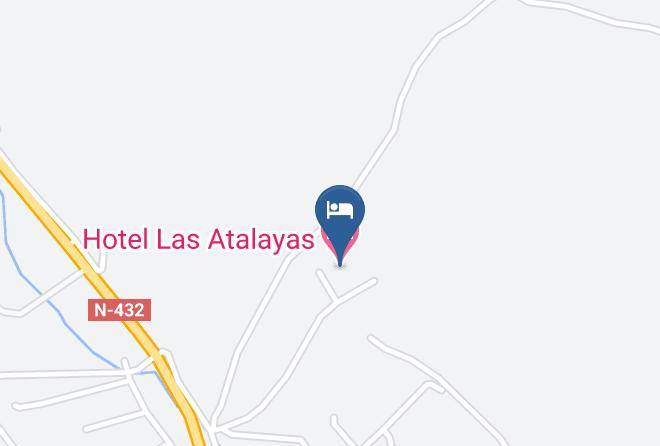 Hotel Las Atalayas Map