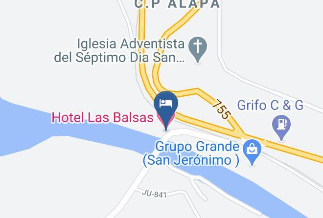 Concepcion - Hotel Las Balsas Maps