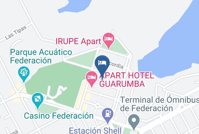 Federacion - Hotel Las Balsas Maps