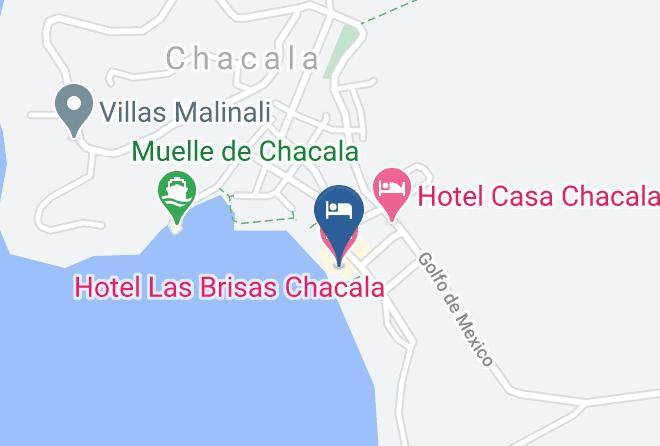 Compostela - Hotel Las Brisas Chacala Maps