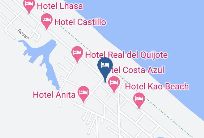 Tecolutla - Hotel Las Brisas Del Mar Maps
