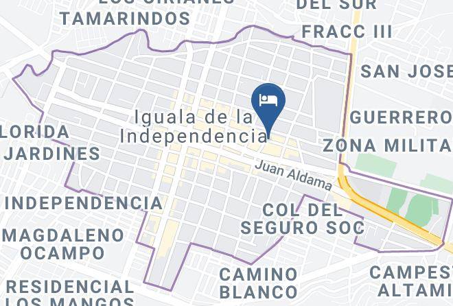 Iguala De La Independencia - Hotel Las Brisas Maps