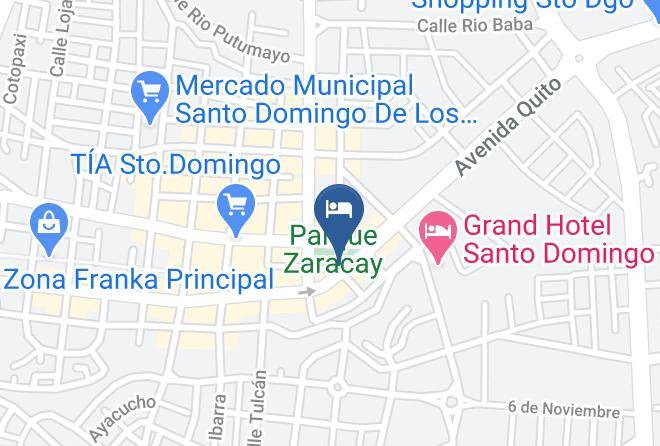 Santo Domingo - Hotel Las Brisas Maps