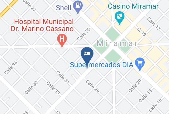 General Alvarado Partido - Hotel Las Brusquitas Maps