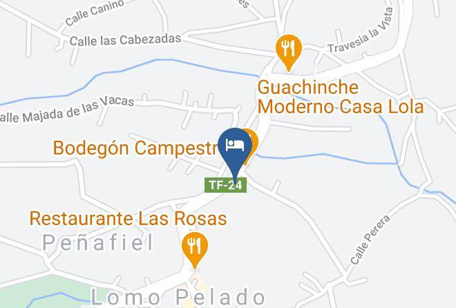 Hotel Las Canadas Map