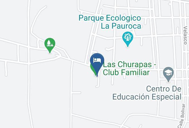 Chiquitos - Hotel Las Churapas Maps