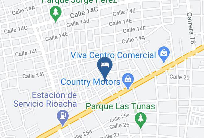Riohacha - Hotel Las Colonias Maps