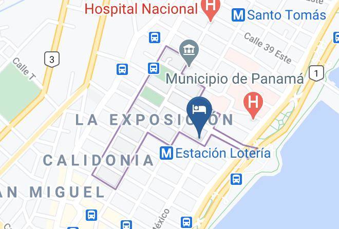Calidonia - Hotel Las Dunas Maps