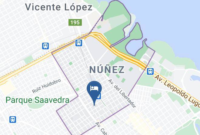 Nunez - Hotel Las Familias Maps