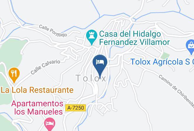 Malaga - Hotel Las Flores Maps