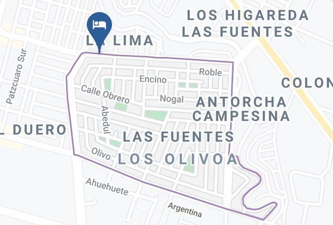 Zamora - Hotel Las Fuentes Maps