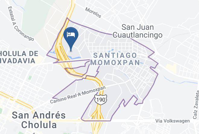 Cuautlancingo - Hotel Las Fumarolas De Don Goyo Maps