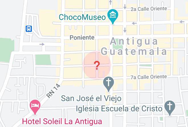 Antigua Guatemala - Hotel Las Gardenias Maps