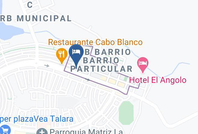 Talara - Hotel Las Garzas Talara Maps