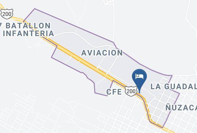 Santiago Pinotepa Nacional - Hotel Las Gaviotas Maps