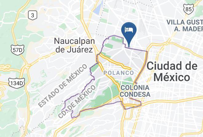 Miguel Hidalgo - Hotel Las Glorias Maps